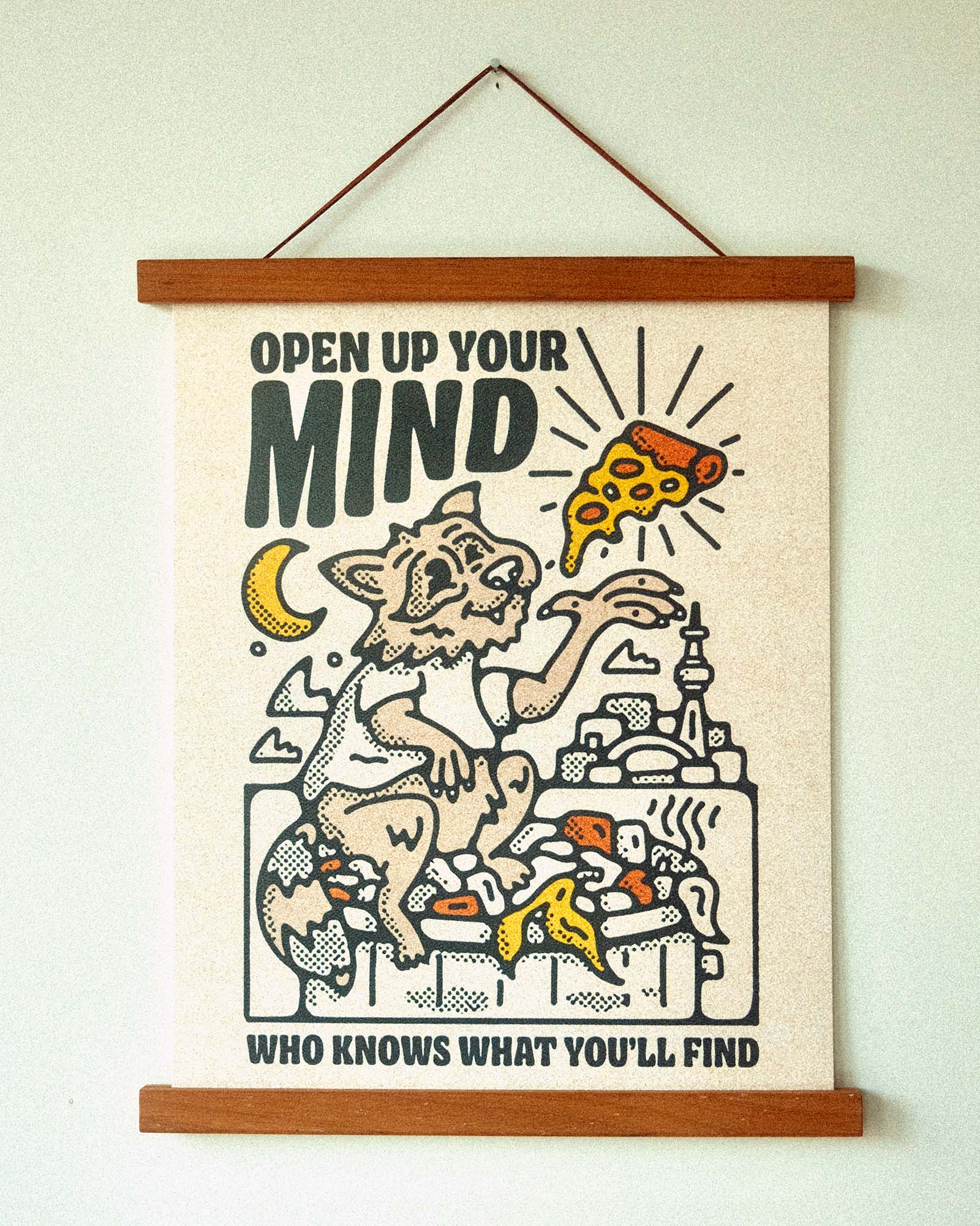 Open Your Mind print