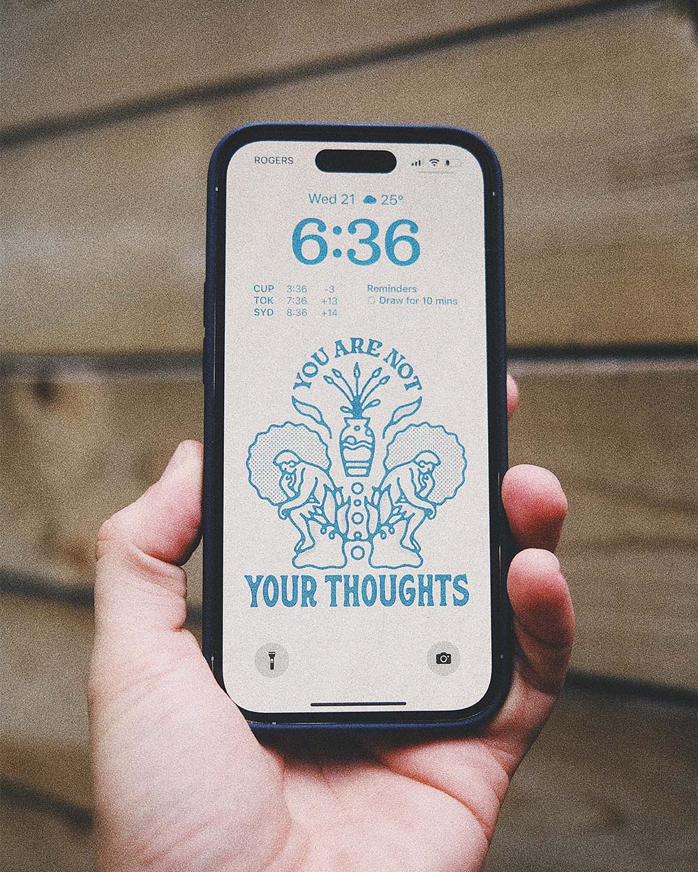 Not Your Thoughts Wallpaper